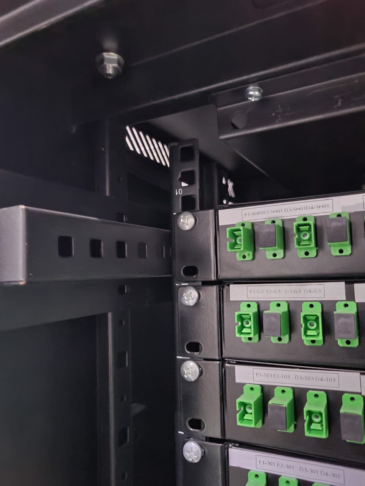 Cat6A cabling installation Dubai office