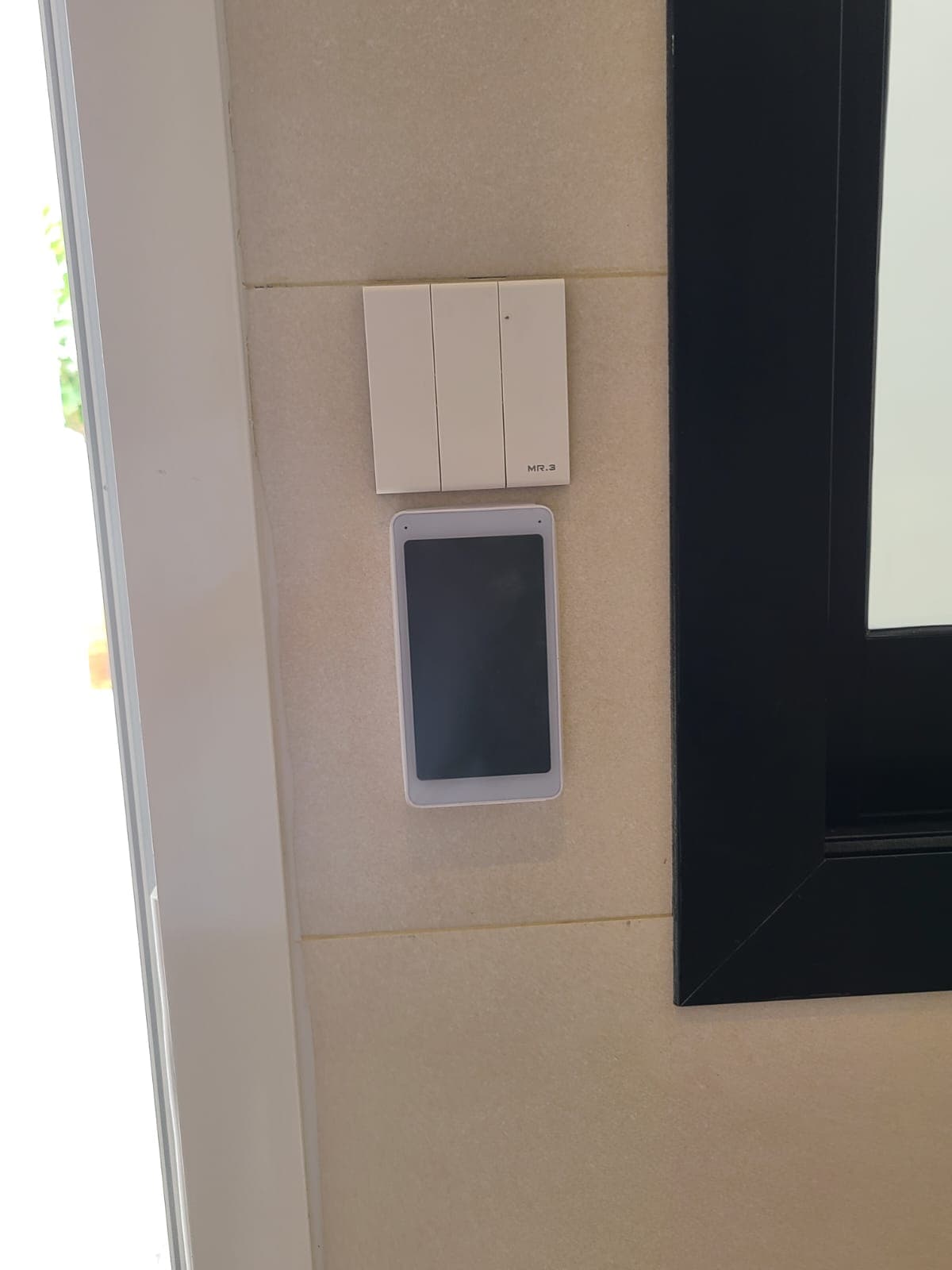 Access control panel installation Dubai office