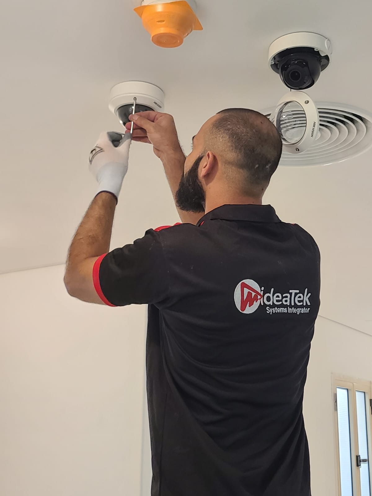 Dual dome CCTV camera Dubai