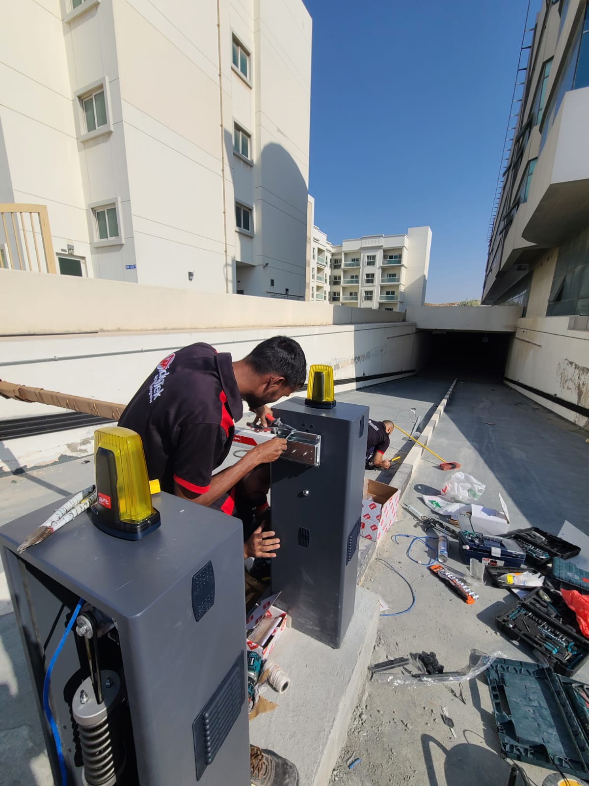 BFT Gate Barrier Installation Dubai by Mideatek